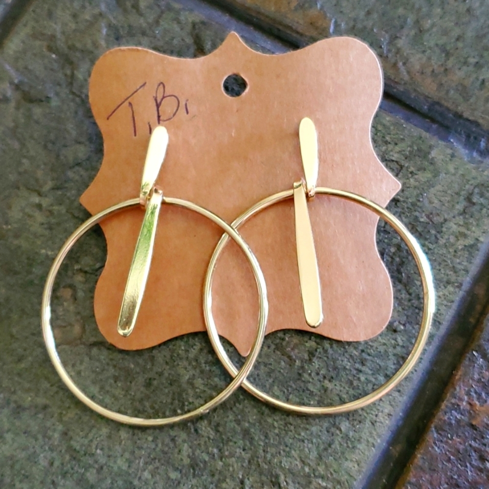 Gold Hoop Earring